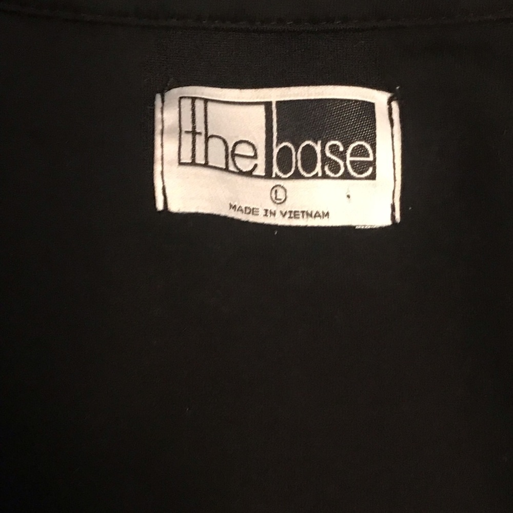 THE BASE: Ribbed Off-Center Zip Bodycon Jacket - Picture 6 of 7